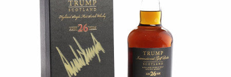 Trump signed GlenDronach whisky will sell in Glasgow