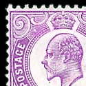 1910 2d Tyrian Plum sells for $77,800 at UK stamp auction