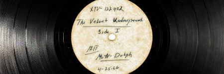 Velvet Underground and Nico acetate offered at Heritage