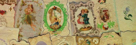 Victorian Valentine’s Day cards feature in sale at Hansons