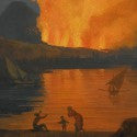 Pierre-Jacques Volaire's Vesuvius paintings to sell as a pair