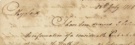 George Washington handwritten letter to make $40,000?