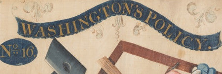 George Washington silk banner to beat $62,500?