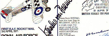 Luftwaffe ace-signed covers to lead UK autograph sale