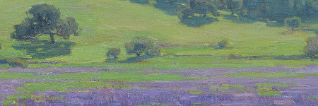 William Wendt's Lupine Patch offered in California art sale