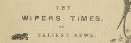 The Wipers Times complete set realises $13,000 in first world war auction