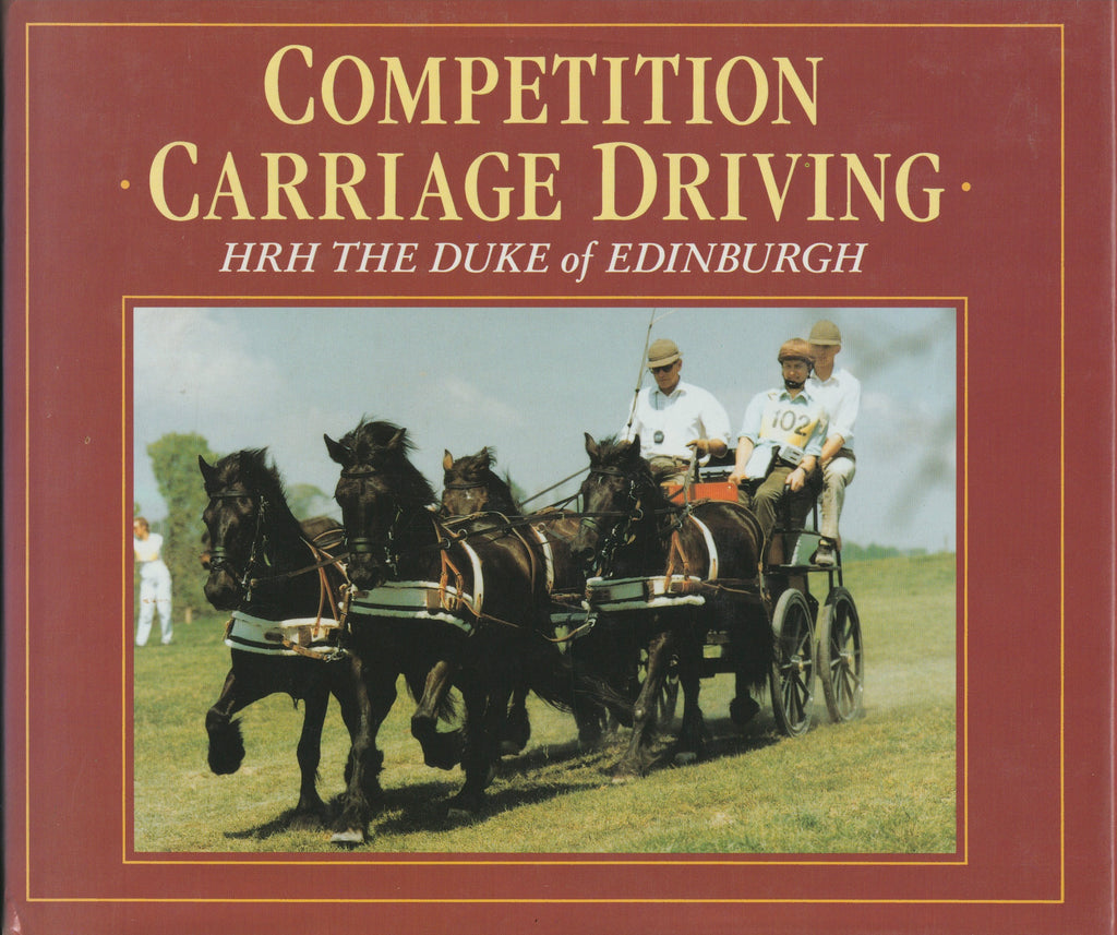 Prince Philip signed 'Competition Carriage Driving' book