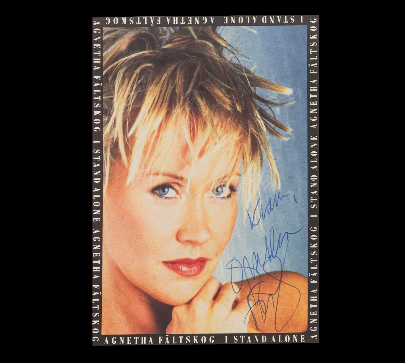 ABBA Collection of Four Signed Photographs