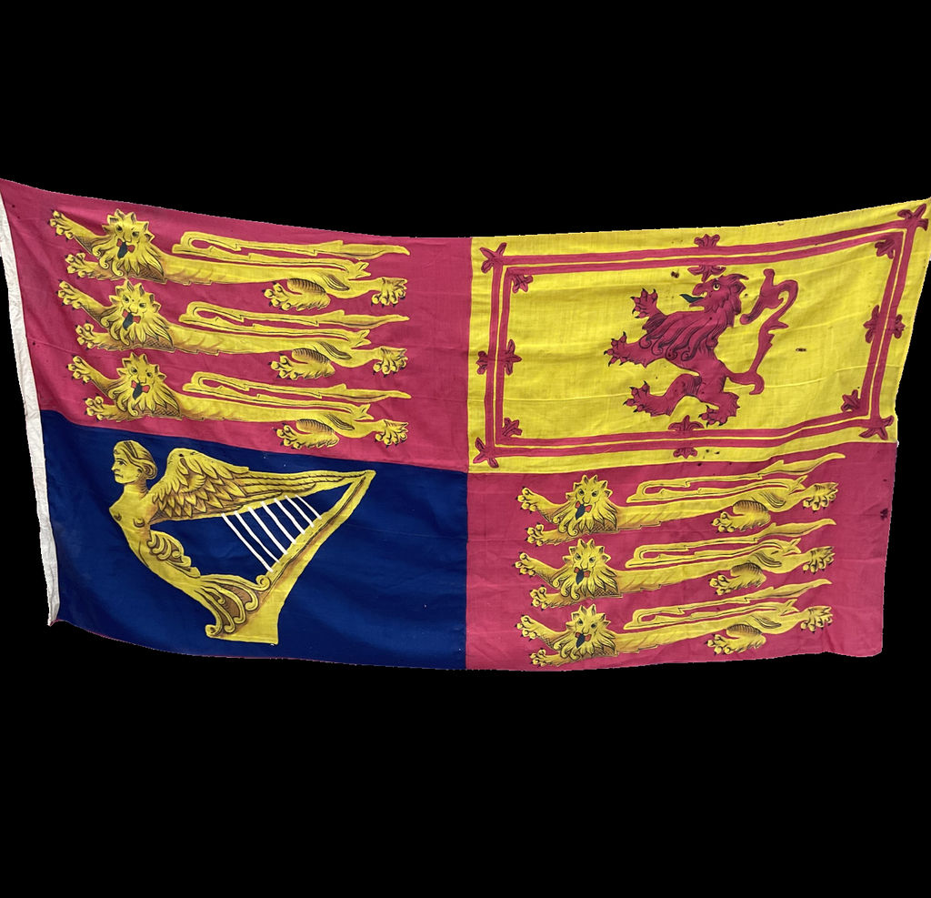 King George V Royal Standard flag from India tour ship