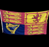 King George V Royal Standard flag from India tour ship