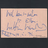 Bob Marley and the Wailers autographs
