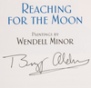 Buzz Aldrin signed first edition book: Reaching for the Moon