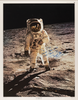 Buzz Aldrin signed poster