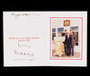 Charles III signed 1997 royal Christmas card