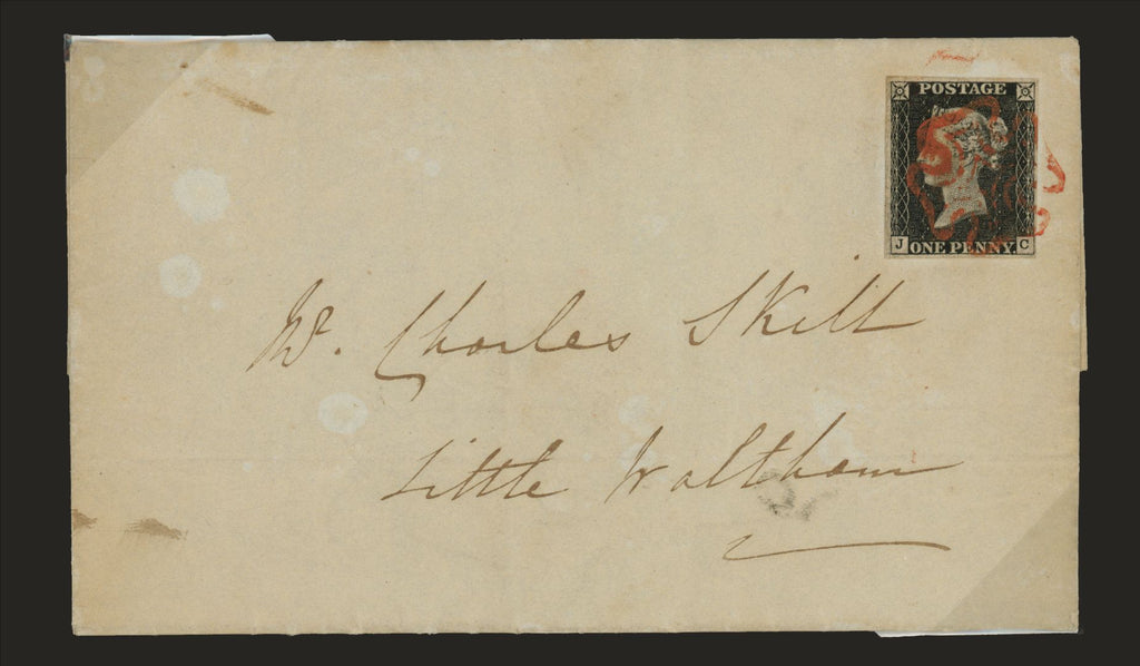 GREAT BRITAIN 1840 1d Black Pl2, SG2