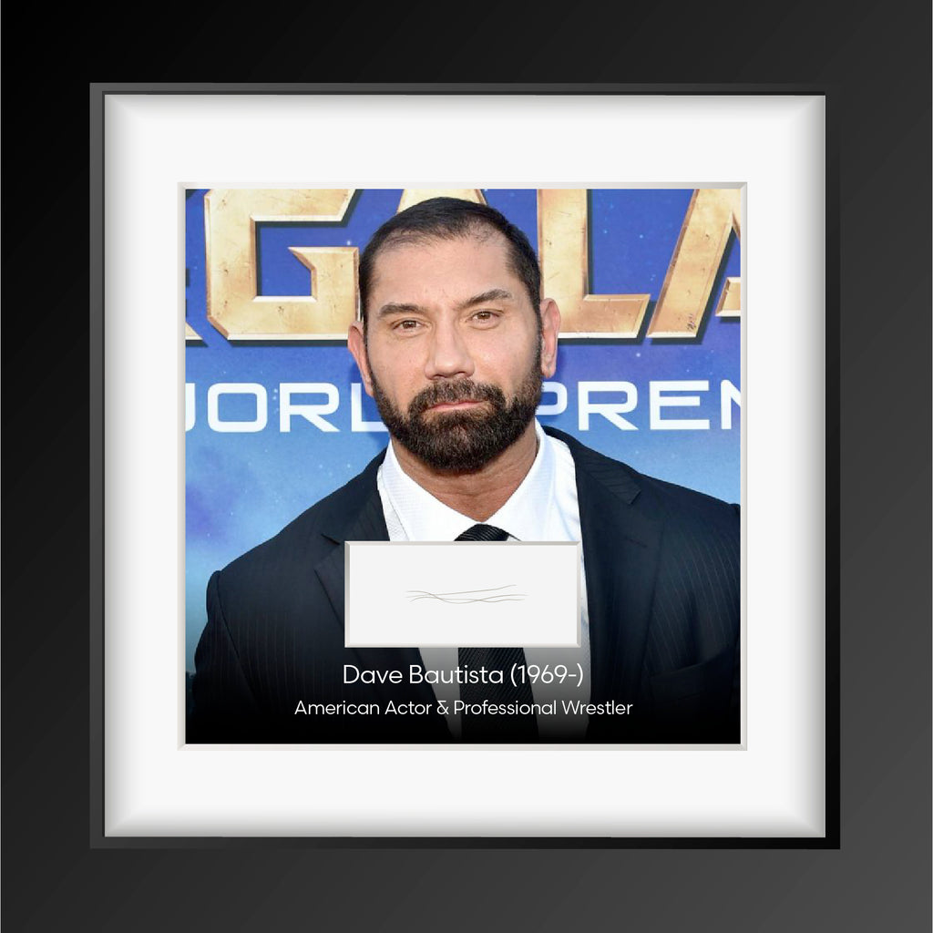 Dave Bautista Authentic Strands of Hair