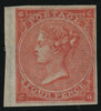 Great Britain 1863 4d pale red Plate 4 imperforate marginal unused example, SG82a
