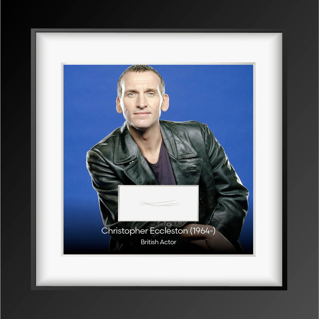 Christopher Eccleston Authentic Strands of Hair - a working class hero, and the 9th Doctor Who