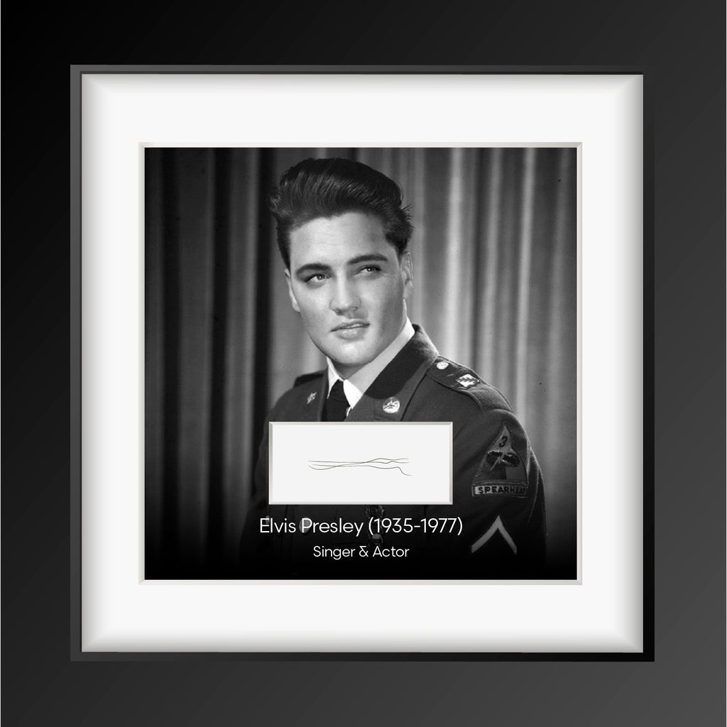 Elvis Presley Authentic Strands of Hair clipped during his 1958 US Army haircut.