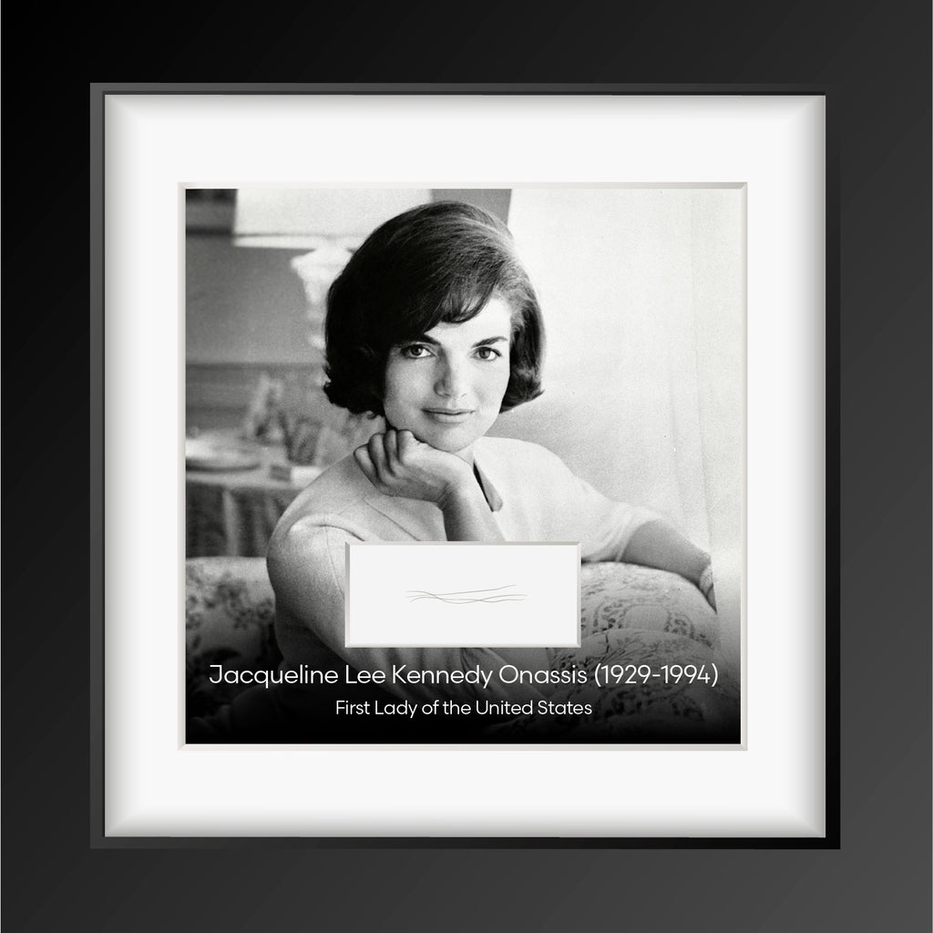 Jackie Kennedy Authentic Strands of Hair - Socialite, philanthropist, widow.