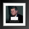 An authentic set of three one-inch strands of President John F Kennedy's hair