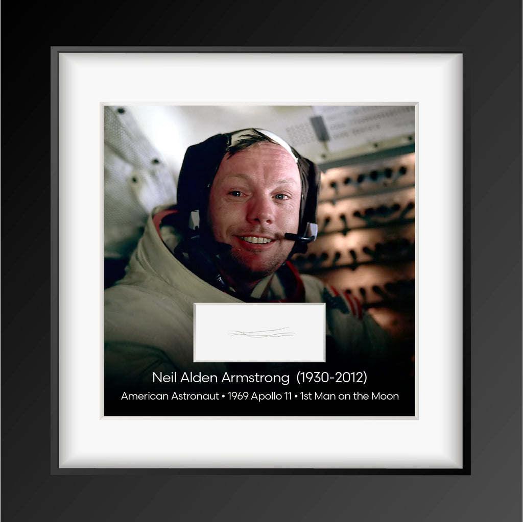 Neil Alden Armstrong  (1930-2012)
American Astronaut • 1969 Apollo 11 • 1st Man on the Moon
