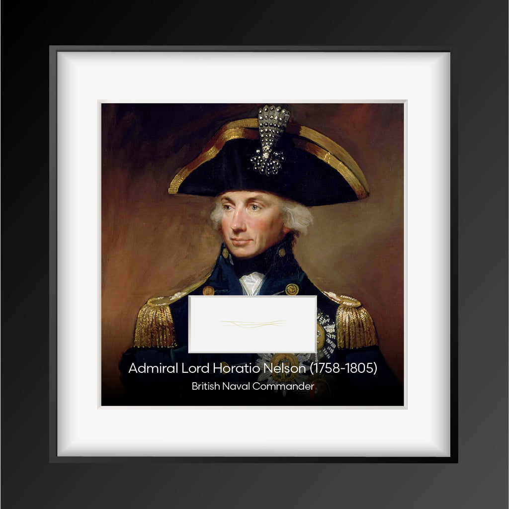 Admiral Horatio Lord Nelson Authentic Strands of Hair