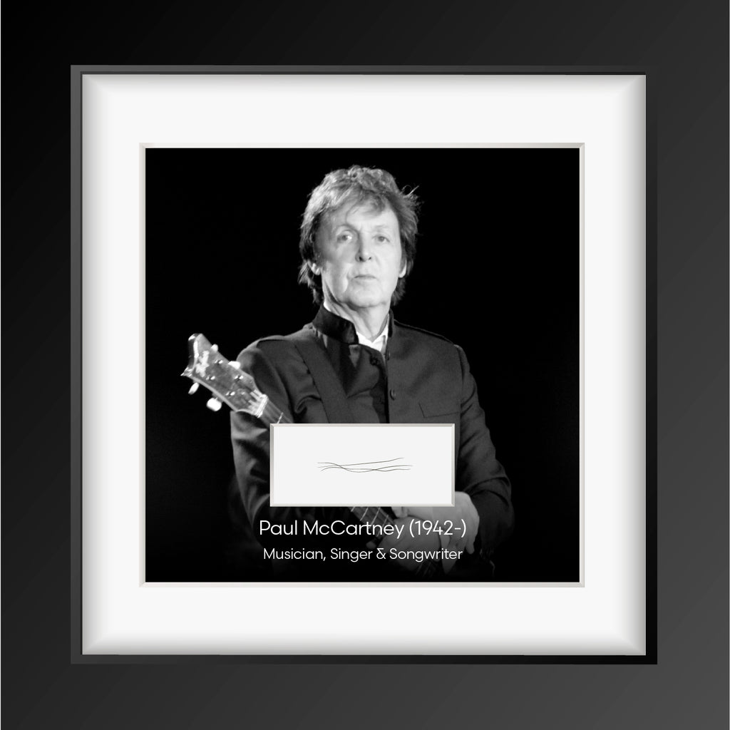 Paul McCartney Authentic Strands of Hair - get yourself a piece of Beatle Mania