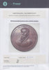 A Paul Fraser Collectibles certificate of authenticity for the item.
