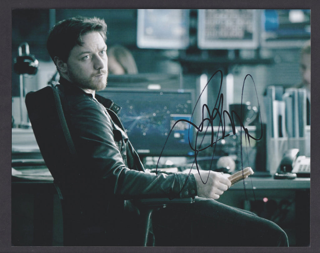 James McAvoy signed photo