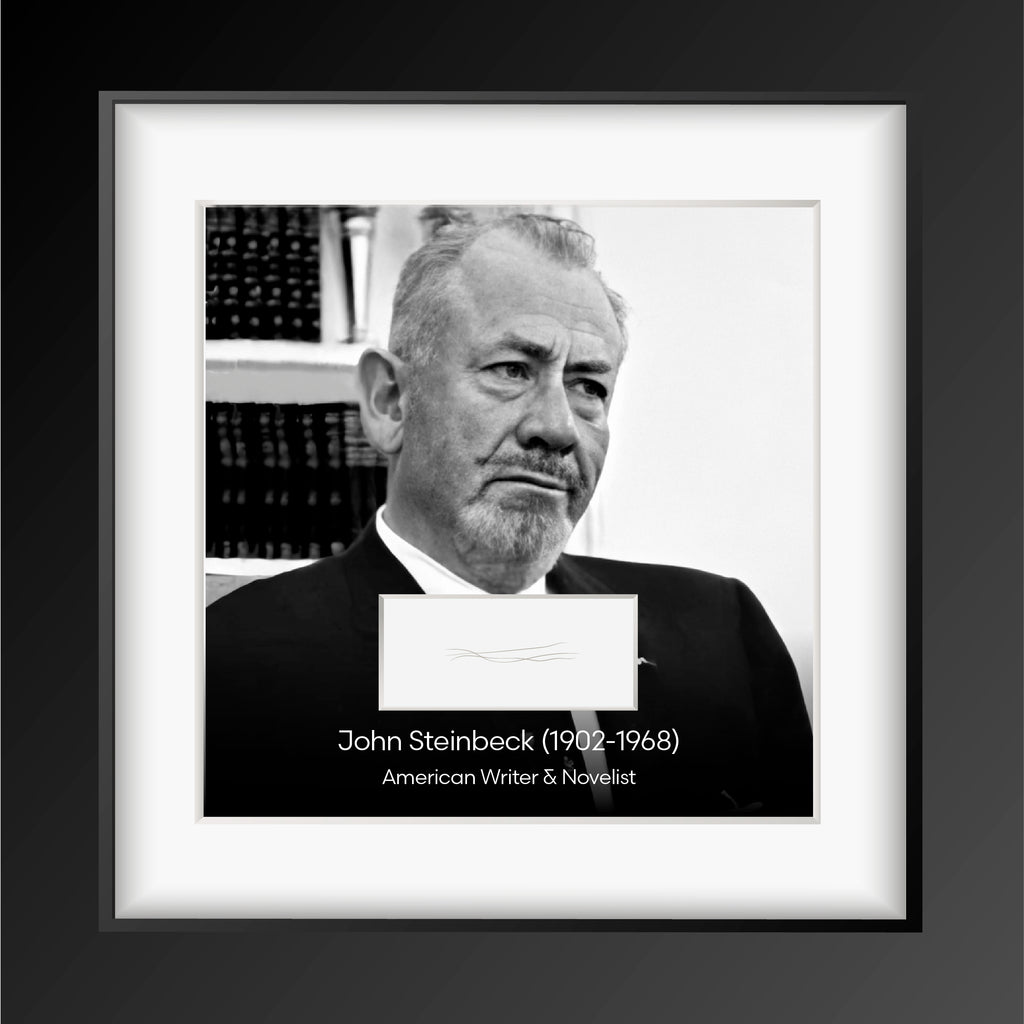 John Steinbeck Authentic Strands of Hair
