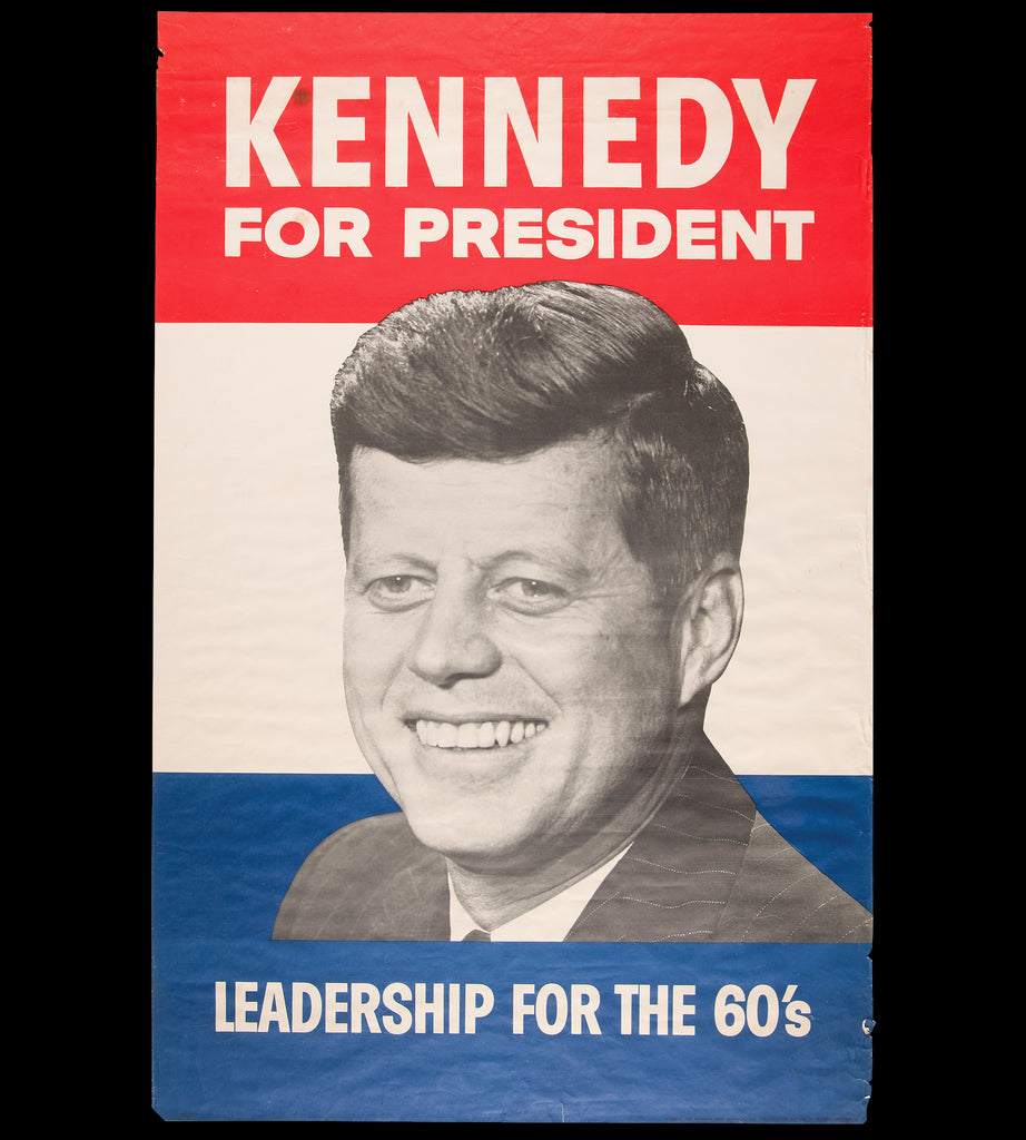 A 1960 John F.Kennedy presidential campaign poster