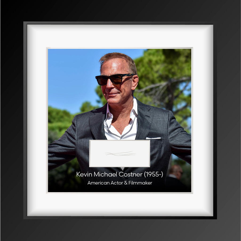 Oscar winner Kevin Costner Authentic Strands of Hair