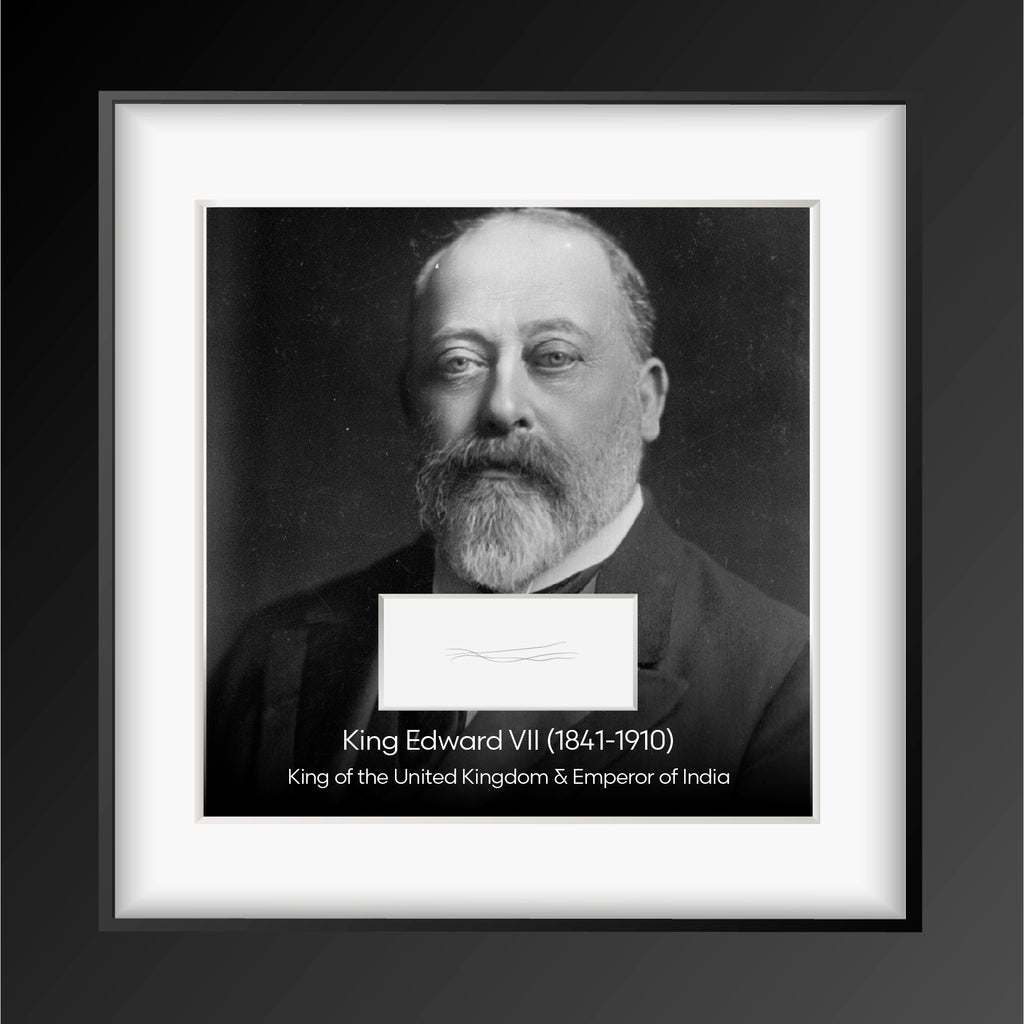 King Edward VII Authentic Strands of Hair