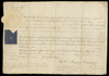 King George III signed document