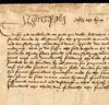 King Henry VIII signature on vellum document in superb condition dated 1513