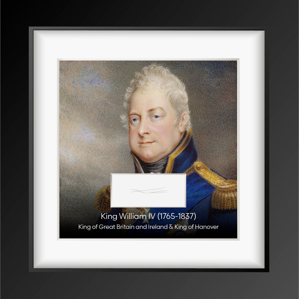 King William IV Authentic Strands of Hair