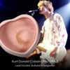 Kurt Cobain Authentic Full Lock of Hair&nbsp; in heart-shaped porcelain box Signed on the the lid.