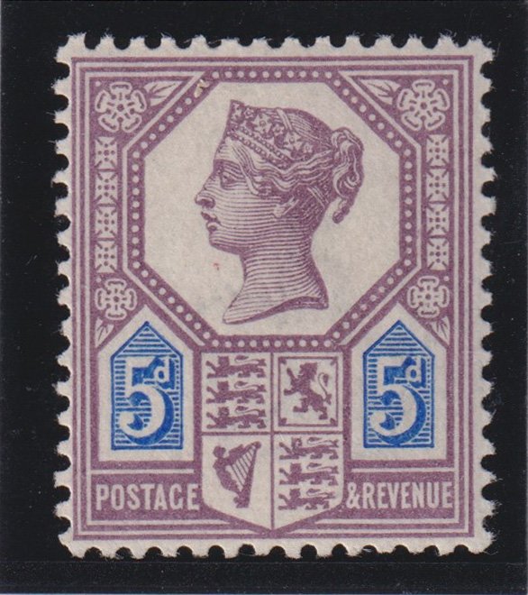 Great Britain 1887 5d dull purple & blue (Die 1) superb unmounted, SG207