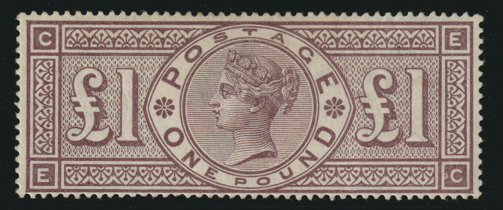 Great Britain 1884 £1 brown-Lilac (Watermark Three Crowns), SG185