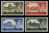 Great Britain 1955 2s6d-£1 "Castles", Waterlow printing, unmounted mint marginal set of 4, SG536/9