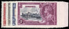 Dominica 1935 Silver Jubilee set of 4 to 1s slate purple, brilliant unmounted mint specimens, SG92s/5s