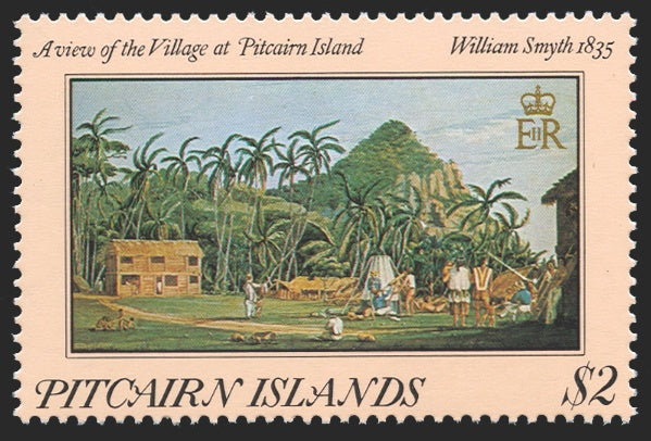 Pitcairn Islands 1985 Paintings $2 error '1835' for '1825', unmounted mint, SG267var