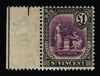 St. Vincent 1913-17 £1 mauve and black, marginal unmounted mint example, SG120