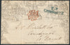 Great Britain 1840 1d black Mulready envelope Forme 1, Stereo A131, SGME2