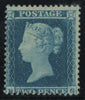 Great Britain 1855 2d blue Plate 4, very fine mint, SG23