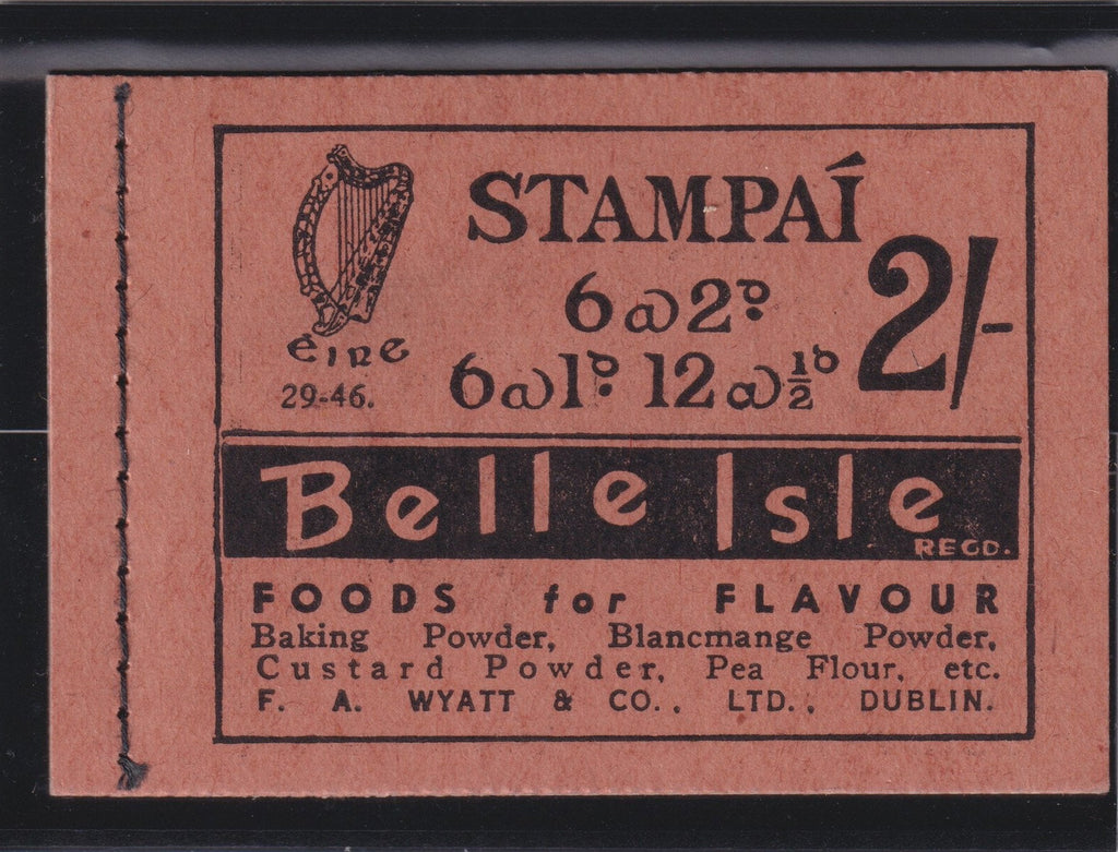 Ireland 1946 2s booklet very fine, SGSB7