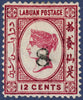 North Borneo Labuan 1880 '8' on 12c carmine fine and fresh mint, SG11b
