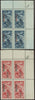 Nauru 1916–23 5s rose-carmine and 10s indigo-blue SPECIMEN”, SG17/18s