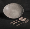 Mahatma Gandhi's personal food bowl, fork and spoons_